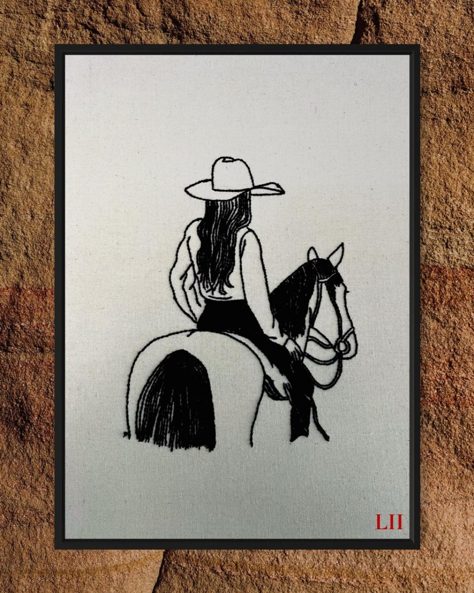 Femme à cheval