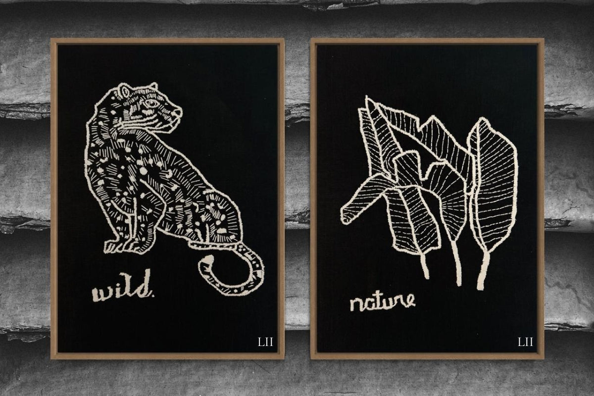 Wild Nature Noir - Díptico