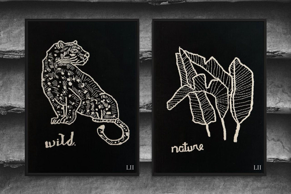 Wild Nature Noir - Díptico