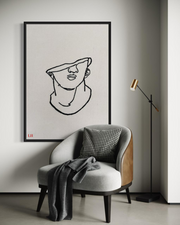 Tête Grecque Blanc