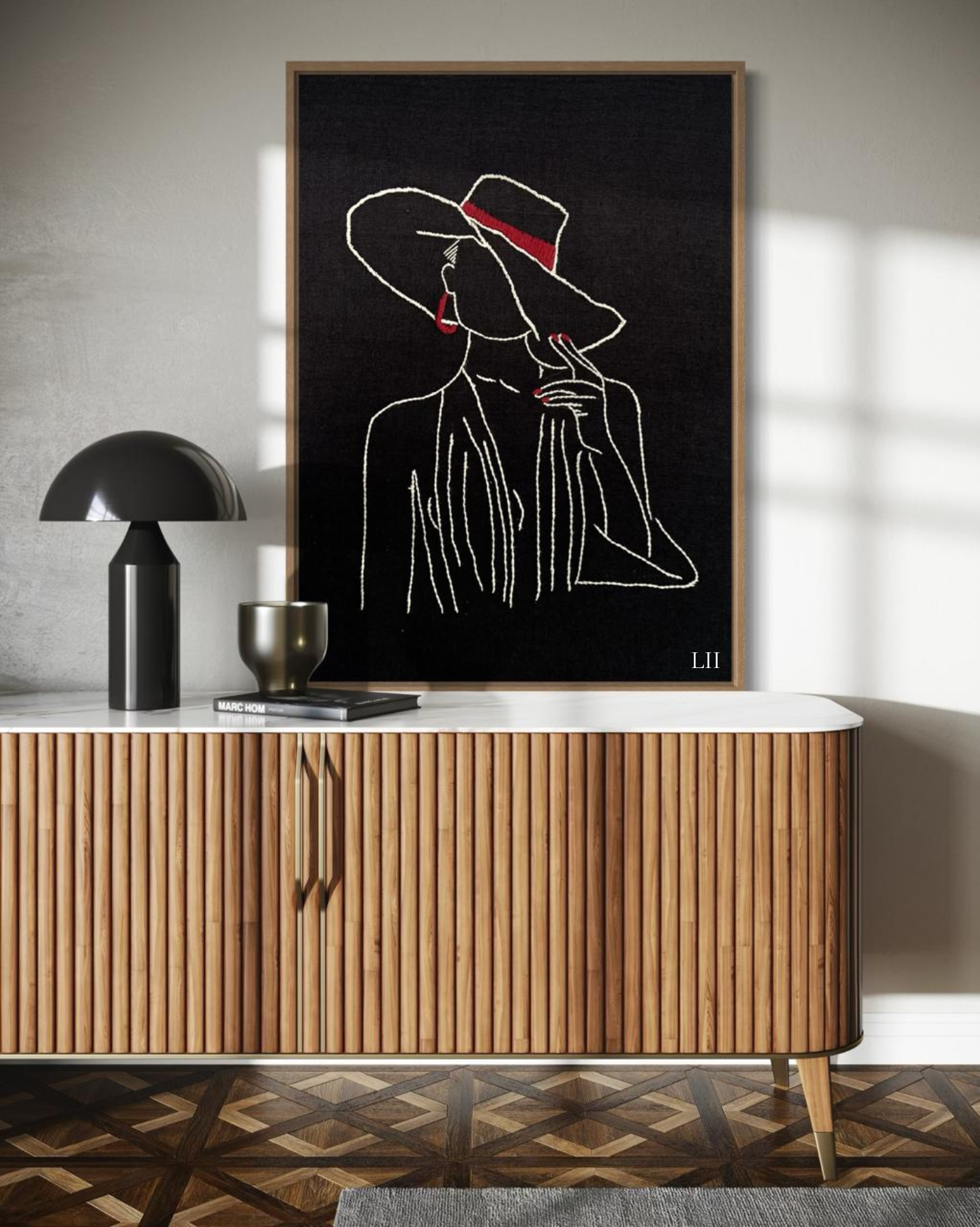 Femme chic en noir I