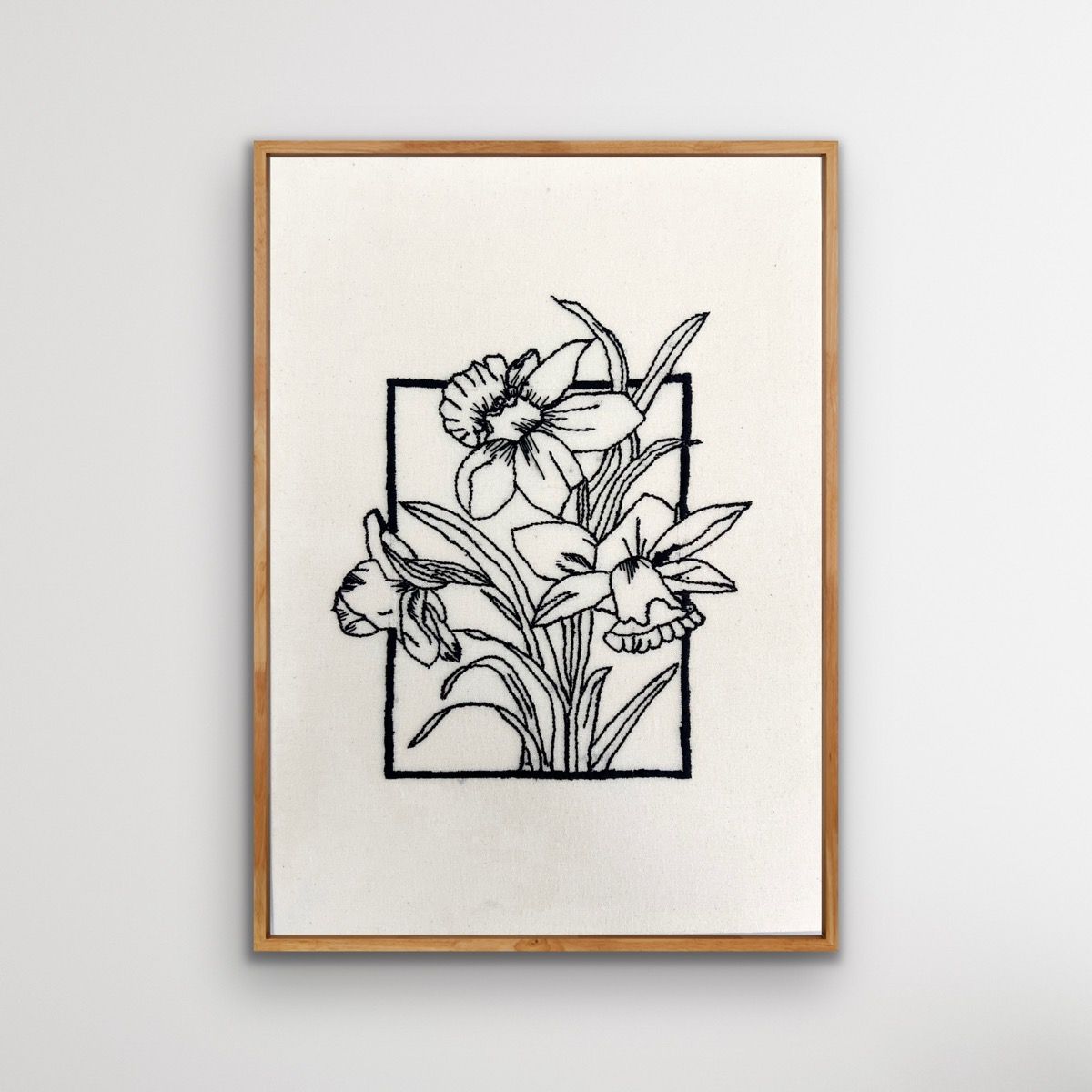 Encadrement de Fleurs I