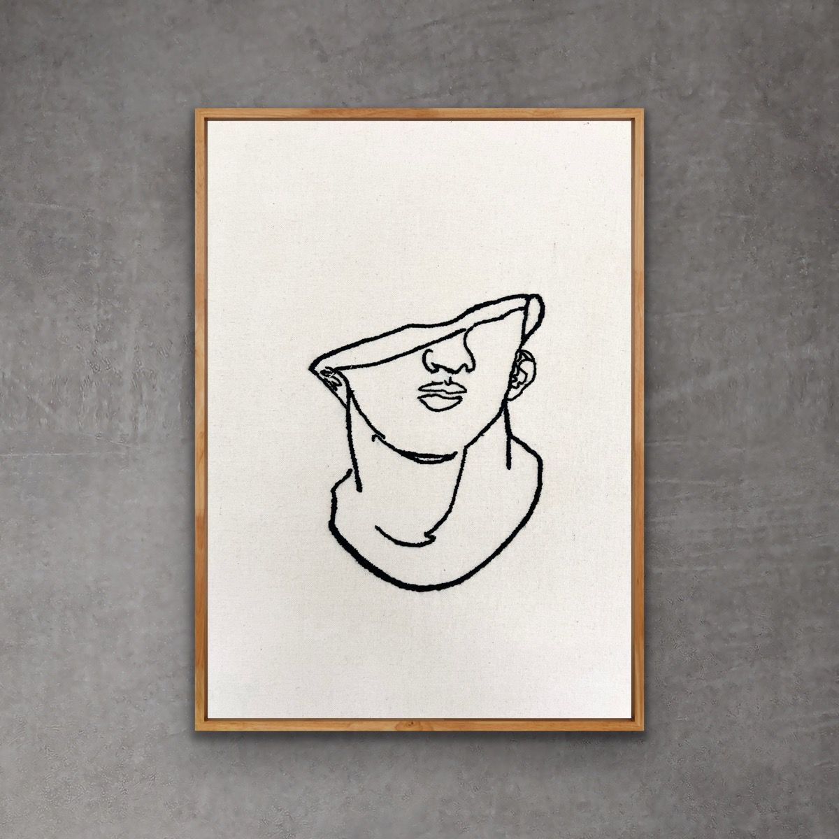 Tête Grecque Blanc