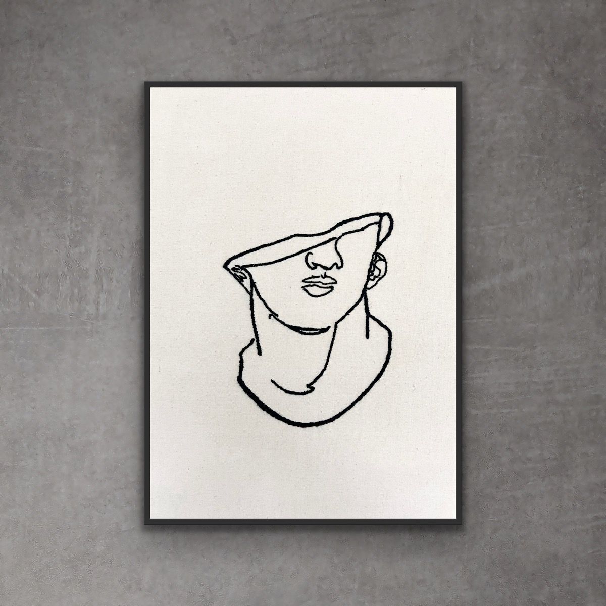 Tête Grecque Blanc