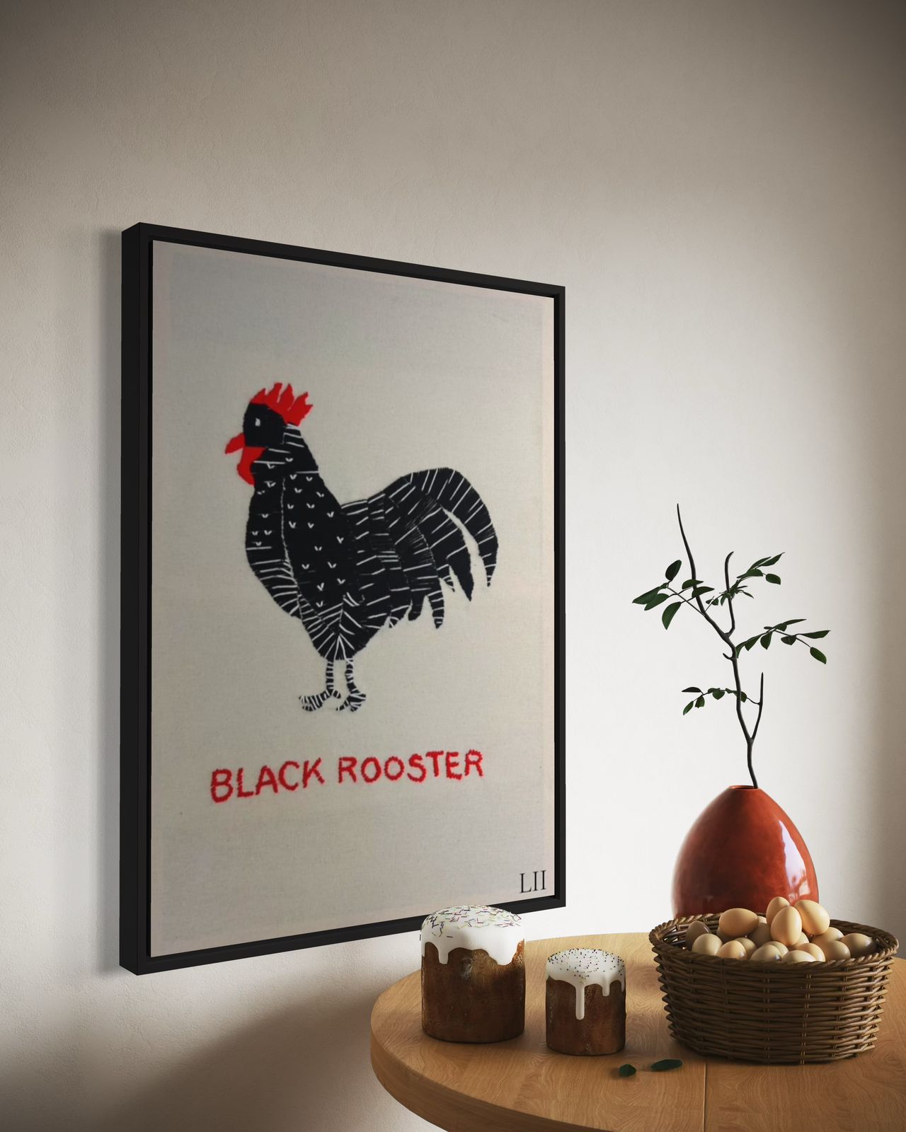 Black Rooster